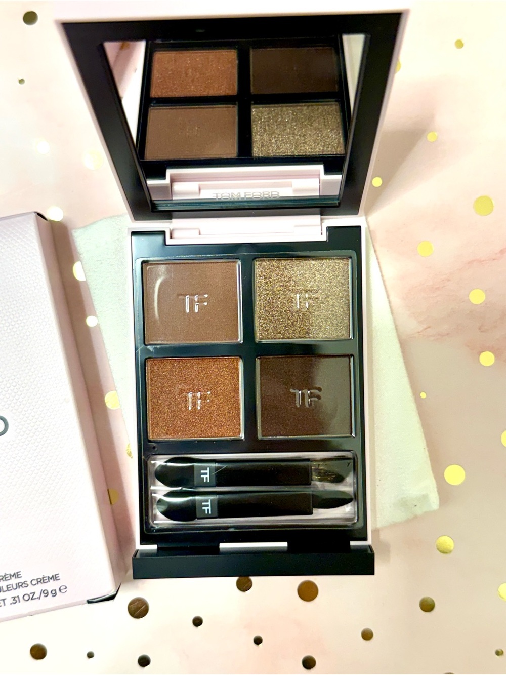 Tom Ford Eye color Quad 01 For Ogden Pink new